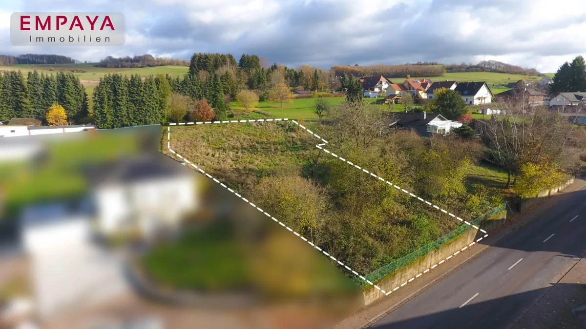 großes Baugrundstück in Gehweiler in Wadern