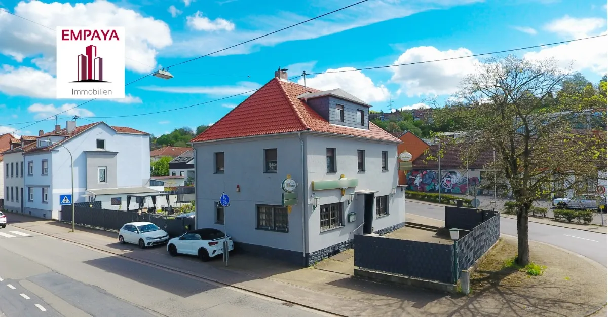Vielseitiges Wohn- und Geschäftshaus in bevorzugter Lage von Merzig – inklusive starkem Branchen-Mix in Merzig